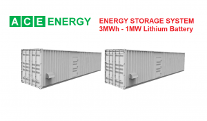 Hệ thống Lưu trữ Năng lượng (ESS) 3MWh 1MWac
