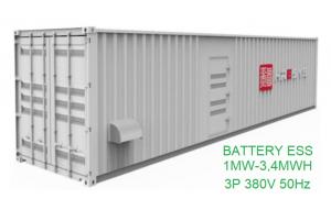 LiFePO4 Battery ESS Station 1MW 3.4MWH (China)