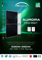 AE Solar (Germany) AURORA PV module 550Wp