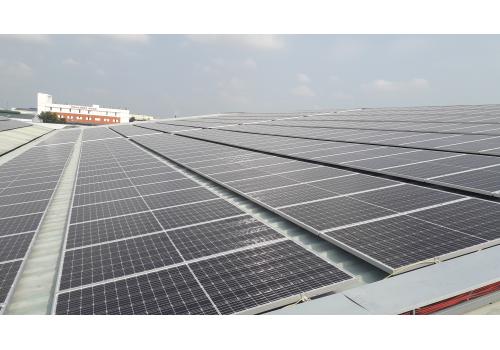 Công trình Điện mặt trời mái nhà máy 700kWp (2019)